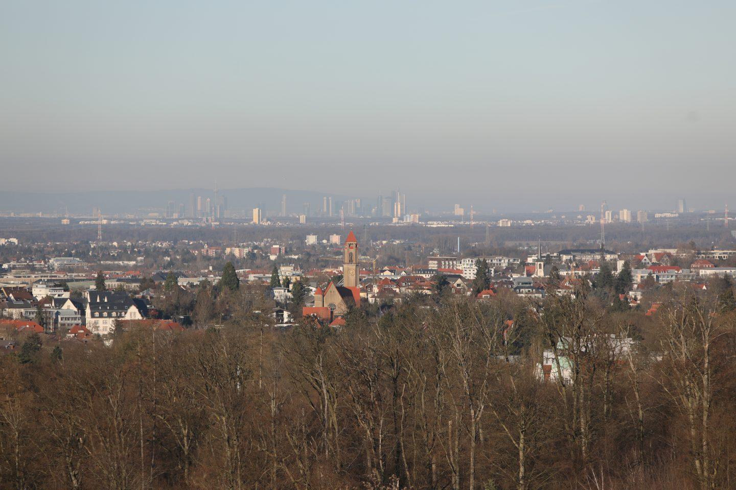 Darmstadt von oben. Foto: Arthur Schönbein