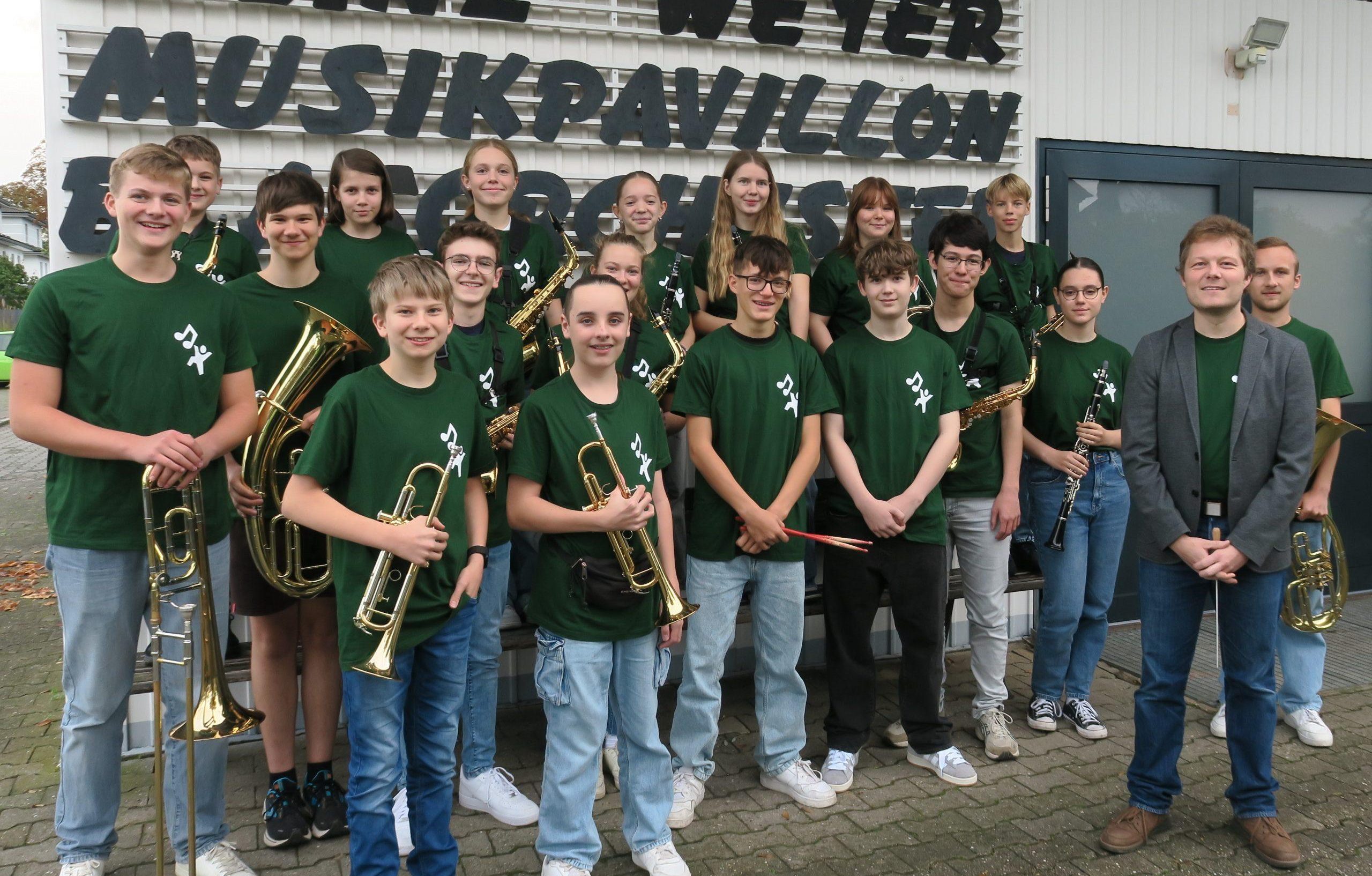 Jugendblasorchester Büttelborn. Foto: Privat