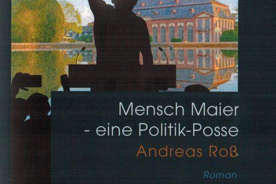 rechtzeitig zum Wahlkampf der vorgezogenen Bundestagswahl - der Roman "Mensch Maier - eine Politik Posse.