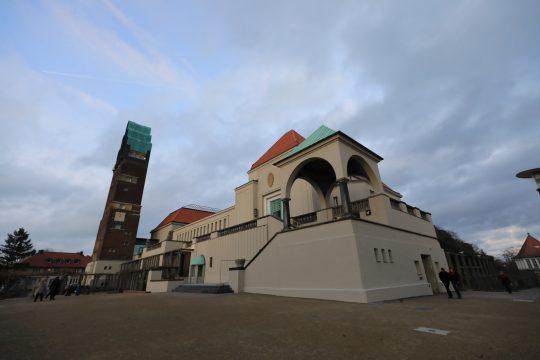 Mathildenhöhe, Ausstellungsgebäude. Foto: Arthur Schönbein