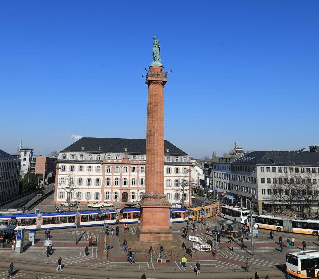 Darmstadt Luisenplatz. Foto: Arthur Schönbein