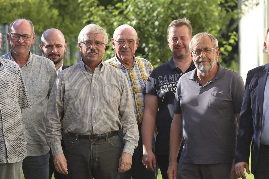 Der Vorstand des Fachverbands Druck&Medien - Foto: Gerd Wartha