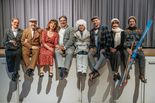 as Ensemble der „Mausefalle“. Foto: Wolfgang Richter