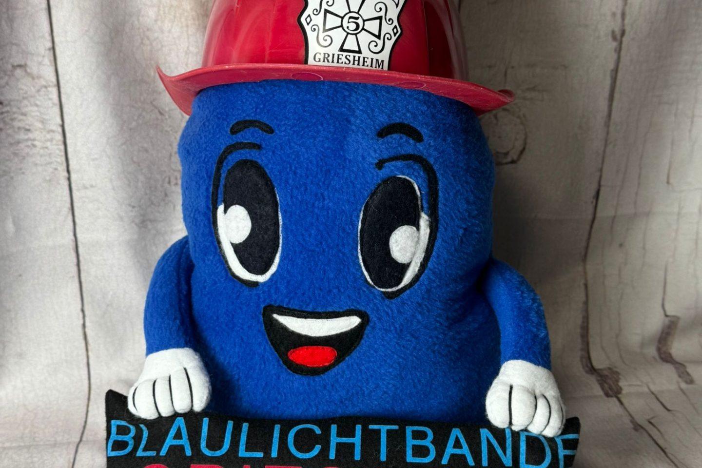 Maskottchen der Blaulichtbande. Foto: Stadt Griesheim