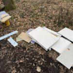 Illegal entsorgter Müll am Storckenbrünnchen. Foto: Stadt Weiterstadt