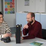 Sanierungsmanager Krick bei der Beratung. Foto: Stadt Riedstadt