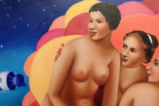 Corinna Mayer, ‹Waiting for the Spaceship›, 2022 © Kunsthalle Darmstadt, VG Bild-Kunst, Bonn, 2025