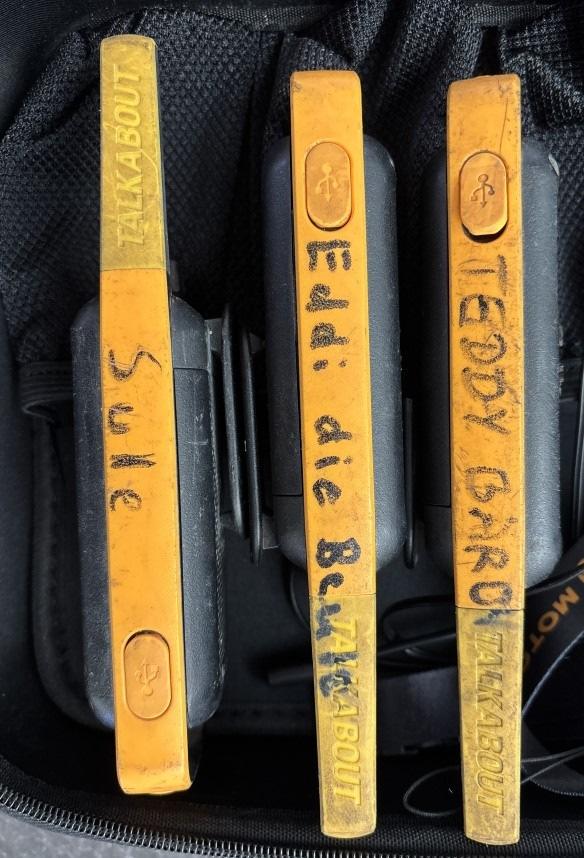 Funkgeräte. Foto: ots Darmstadt