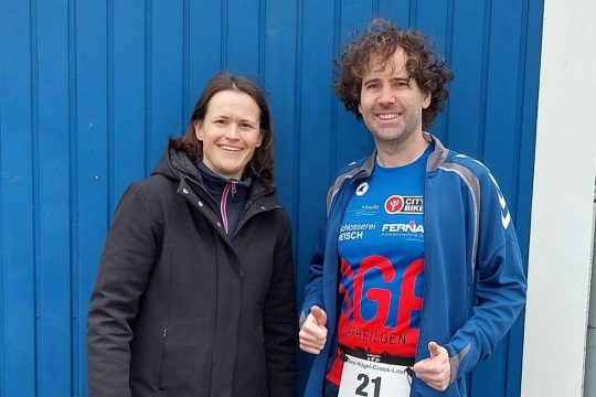 Maren Herrlitz und Jens Preiss. Foto: SGA Triathlon