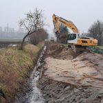 Baumaßnahmen am Flechsgraben. Foto: Pressestelle griesheim