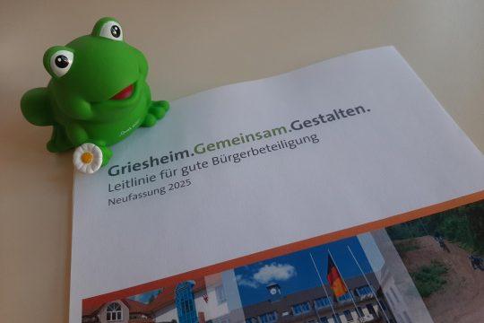 Neufassung der Leitlinie. Foto: Presse Griesheim