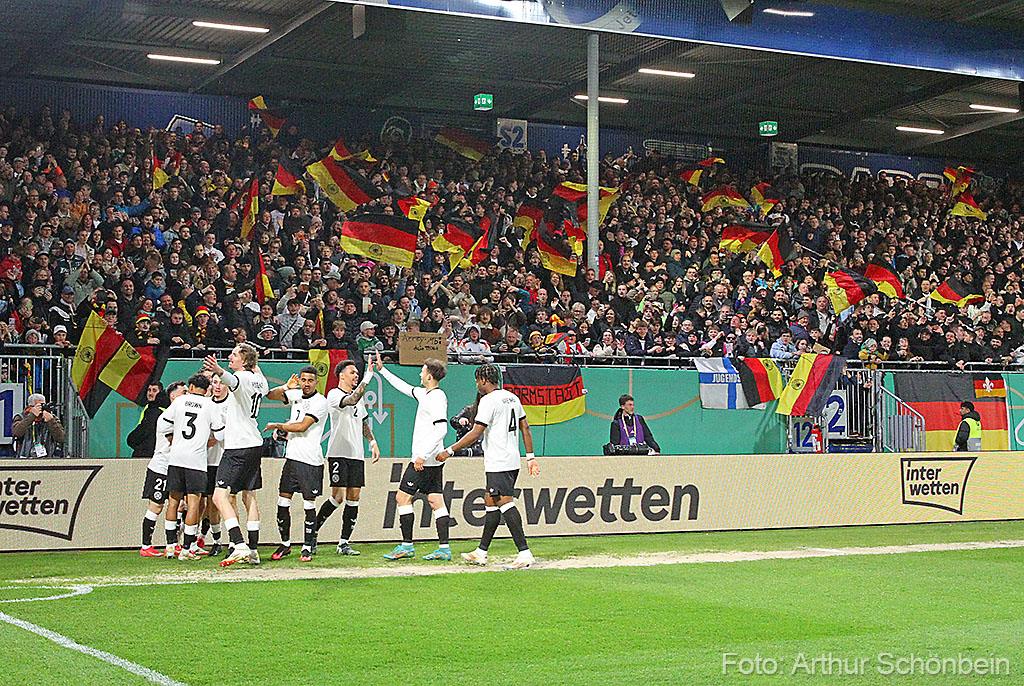 DFB U21 Testspiel Deutschland - Spanien Foto: Arthur Schönbein