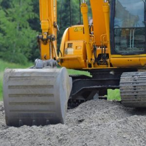 Bauen Baustelle Bagger