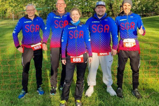 Axel Reinhardt, Stephan Prosser, Marina Lefort, Lukas Beckmann und Henri Lassig. Foto: SGA