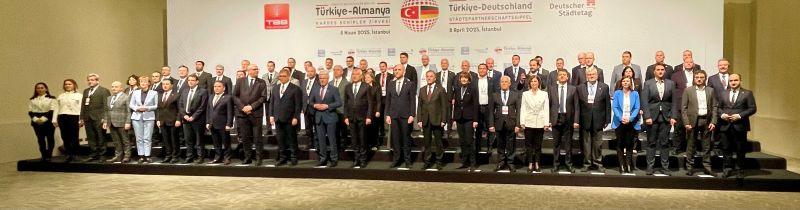 Deutsch-türkische Stadtspitzentreffen in Istanbul zusammen. Foto: Deutscher-Staedtetag