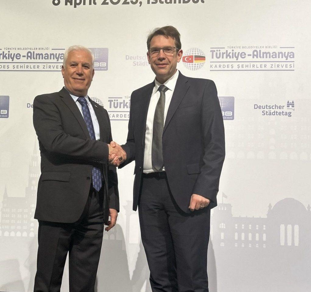 Hanno Benz und aus Bursa Mustafa Bozbey. Foto: Wissenschaftsstadt-Darmstad