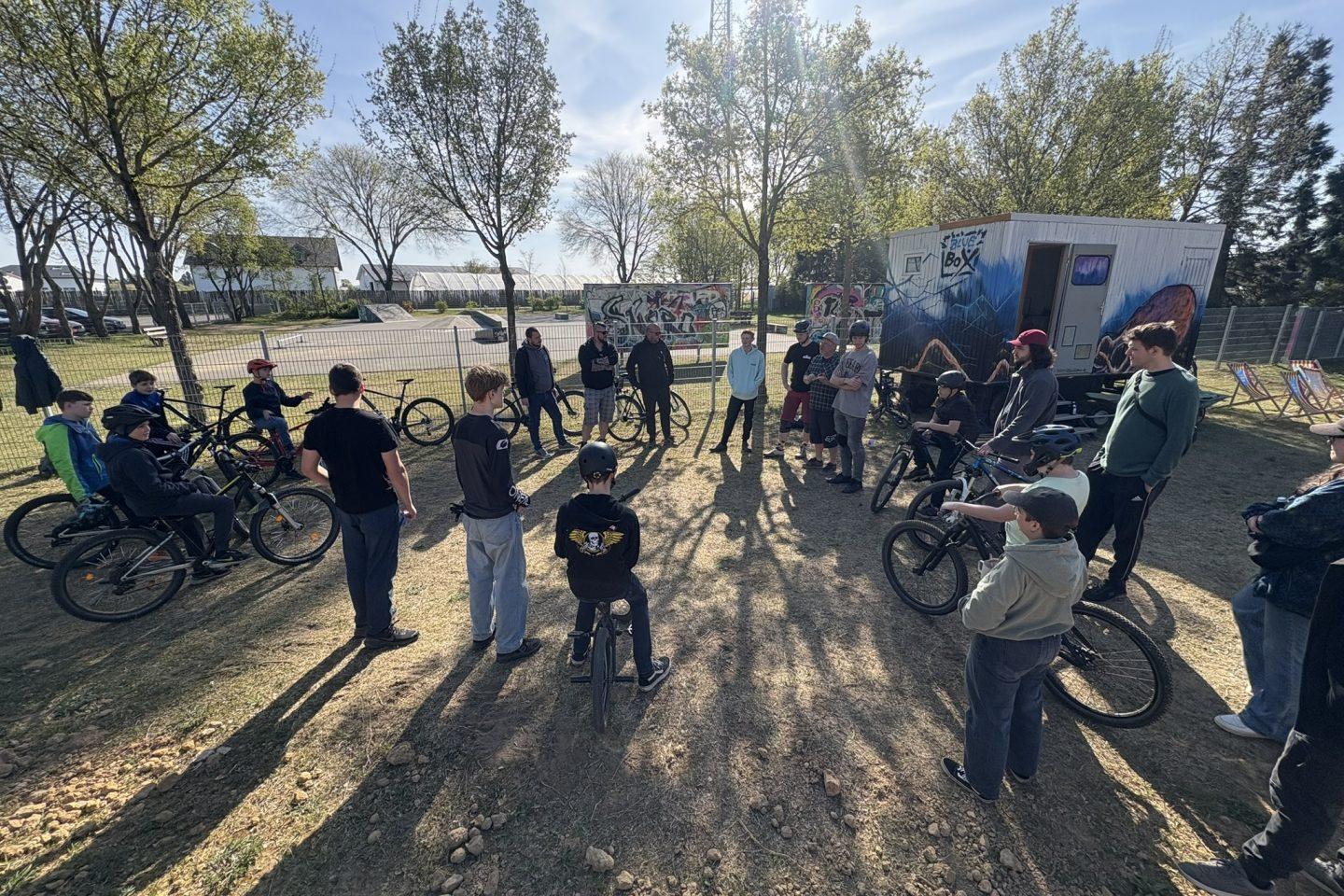 Jugendförderung - ReShape Dirtpark. Foto: Pressestelle Griesheim
