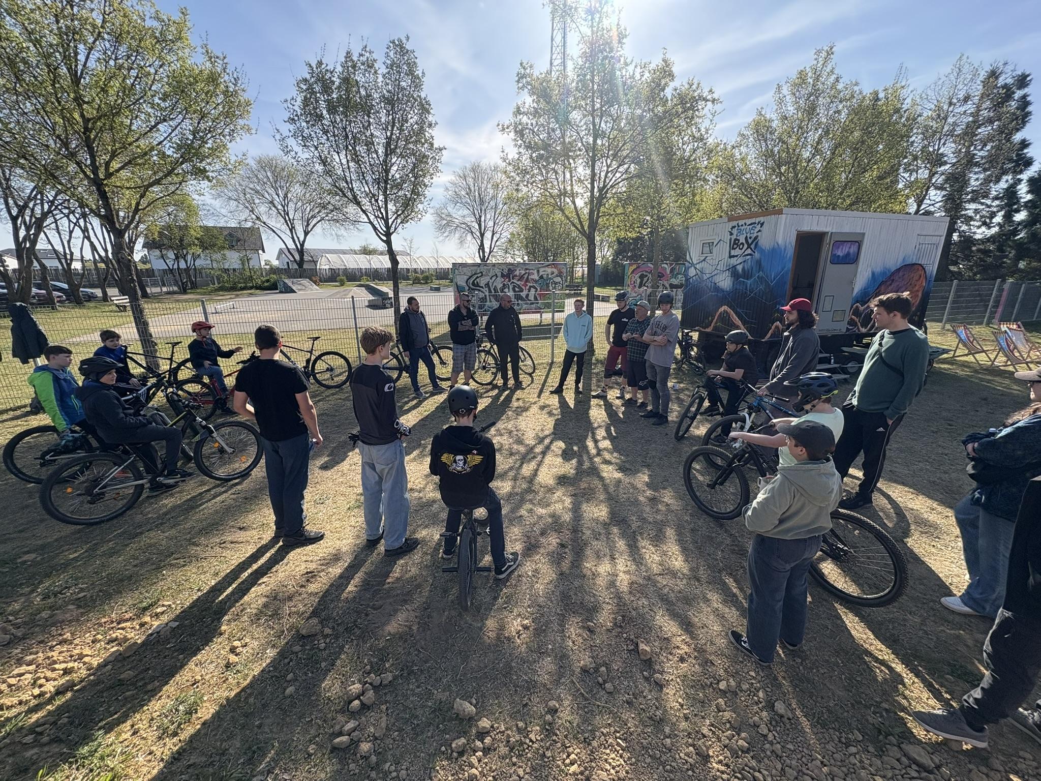 Jugendförderung - ReShape Dirtpark. Foto: Pressestelle Griesheim