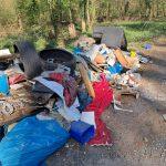 Müll am Storckebrünnchen. Foto: Stadt Weiterstadt