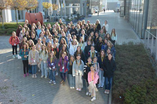 Girls’Day: 81 Teilnehmerinnen erkunden GSI/FAIR. Foto: M. Kriegel