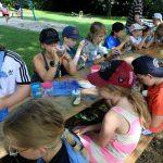 Auch Bastelangebote wie hier im letzten Jahr in Goddelau gehören zum Programm der Ferienspiele. Archivfoto: Stadt Riedstadt