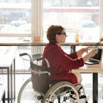 Behindertengerecht Rollstuhl Inklusion