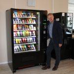 Automat am Weiterstädter Hallenbad.