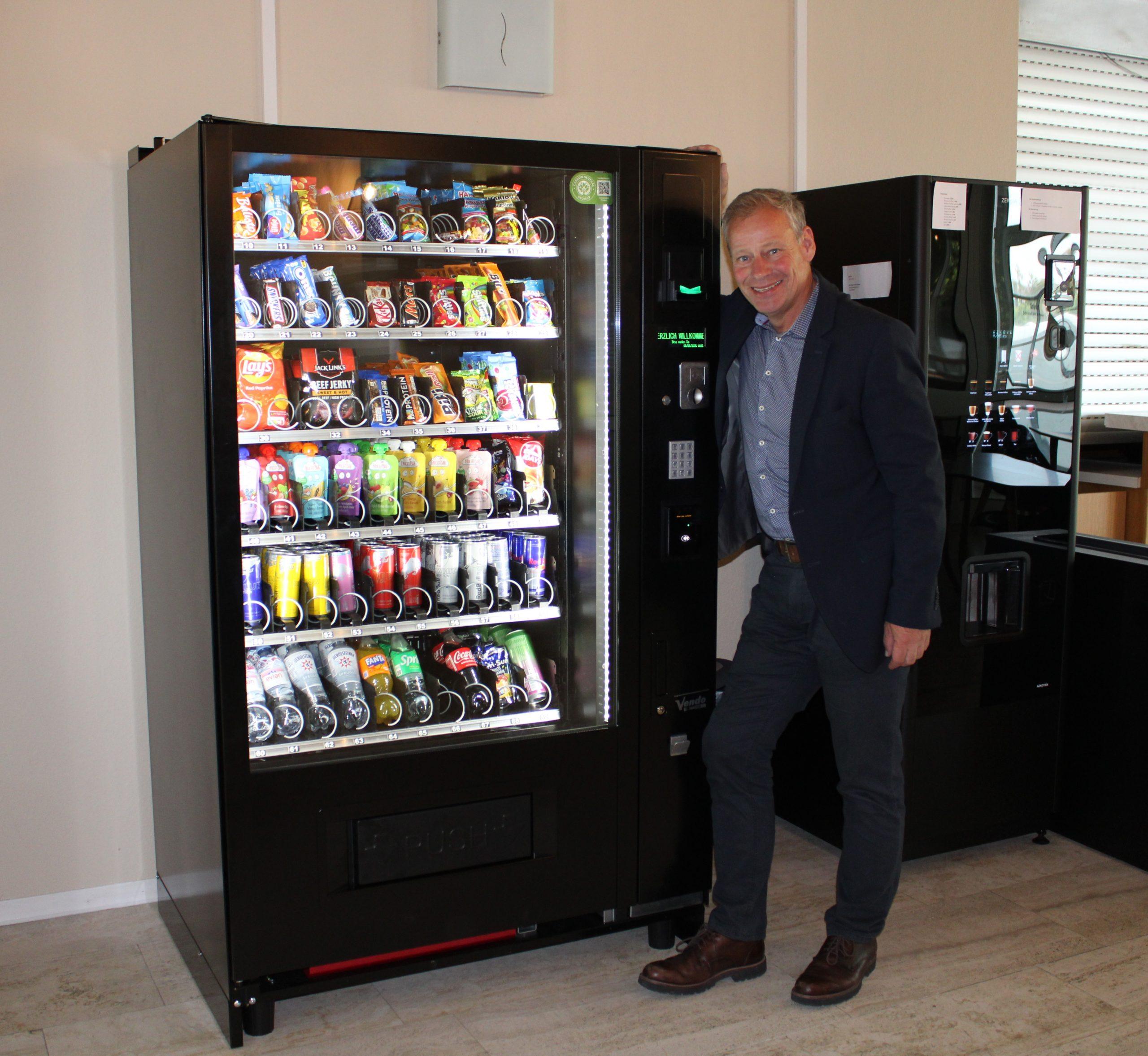 Automat am Weiterstädter Hallenbad.