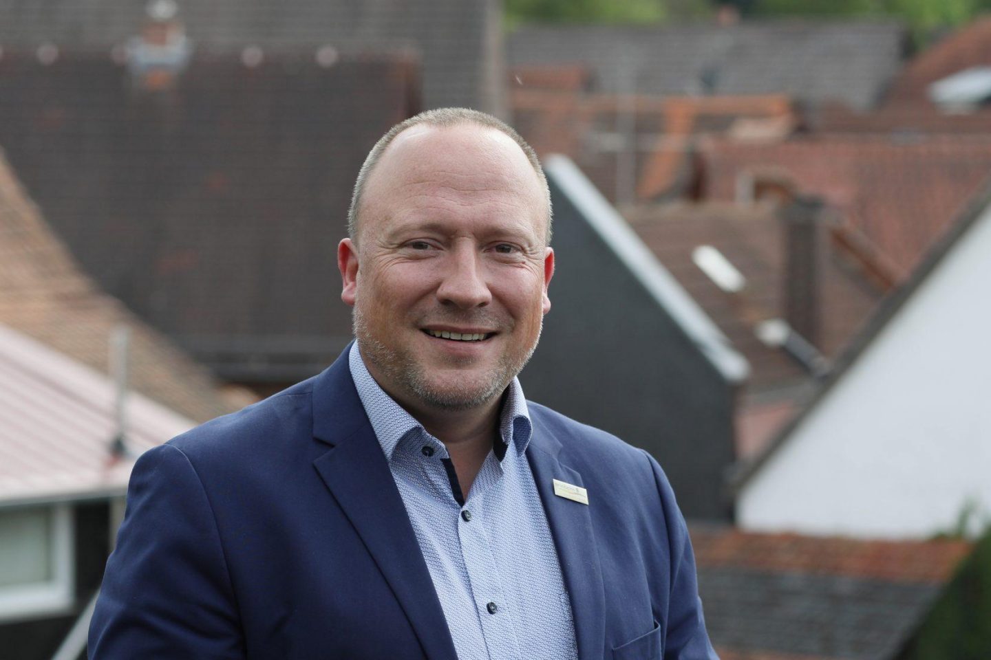 Bürgermeister Manuel Feick Reinheim