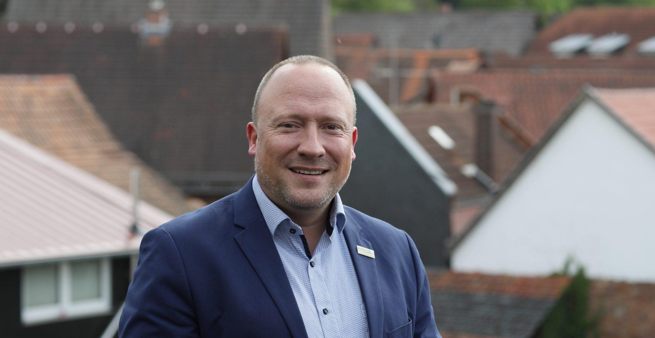 Bürgermeister Manuel Feick Reinheim