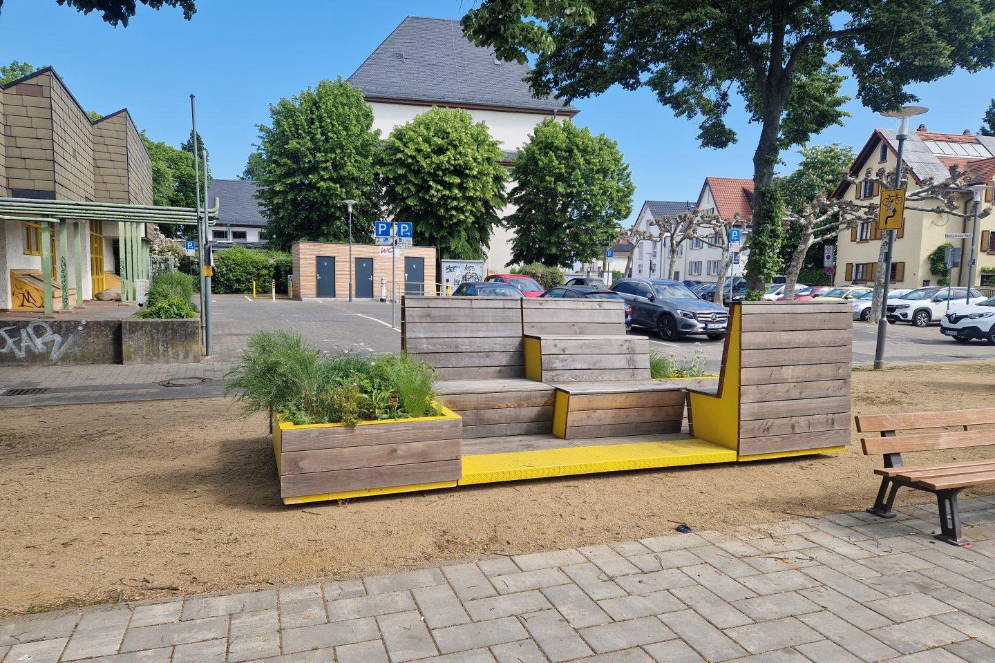Neuplatzierung Parklets GSP April 2025