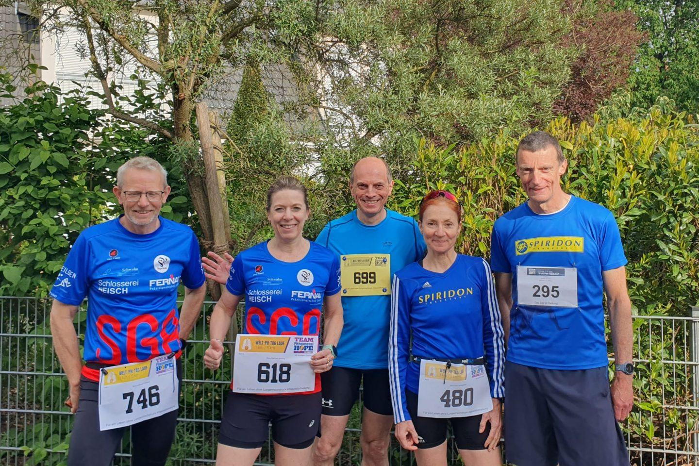 Von links: Axel Reinhardt, Marina Lefort, Rainer Kappes, Astrid Gelsema und Lothar Esser. Foto: SGA