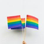 LSBTIQ Regenbogen Fahne