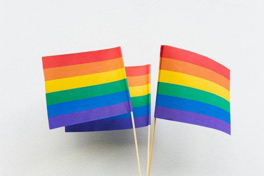 LSBTIQ Regenbogen Fahne